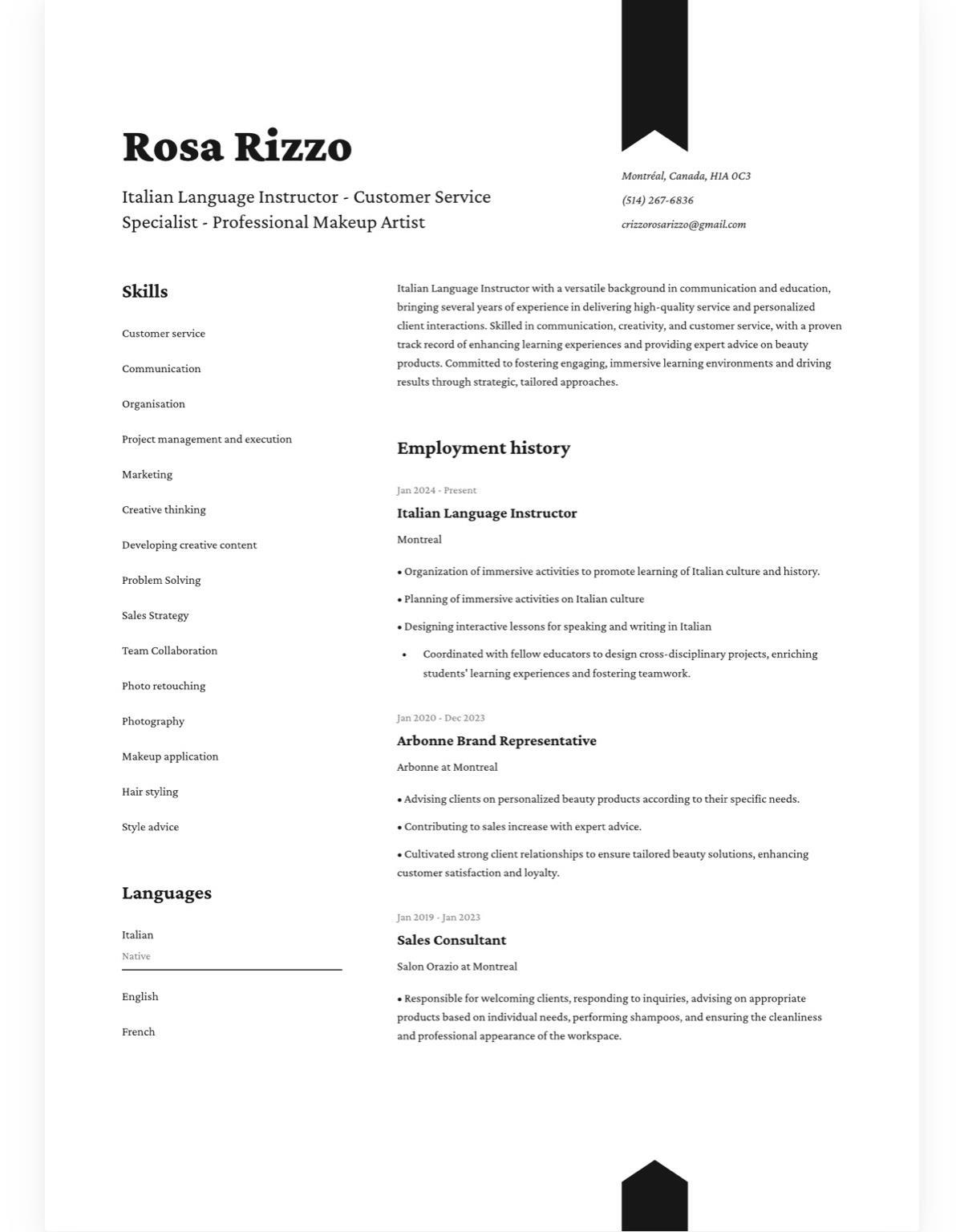 Rosa Rizzo