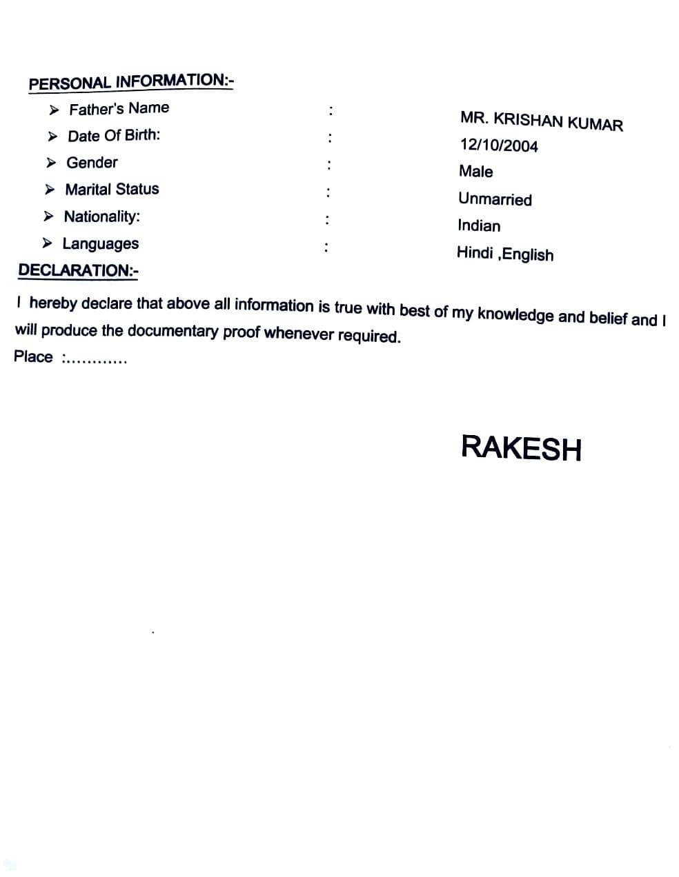 RAKESH Jangra